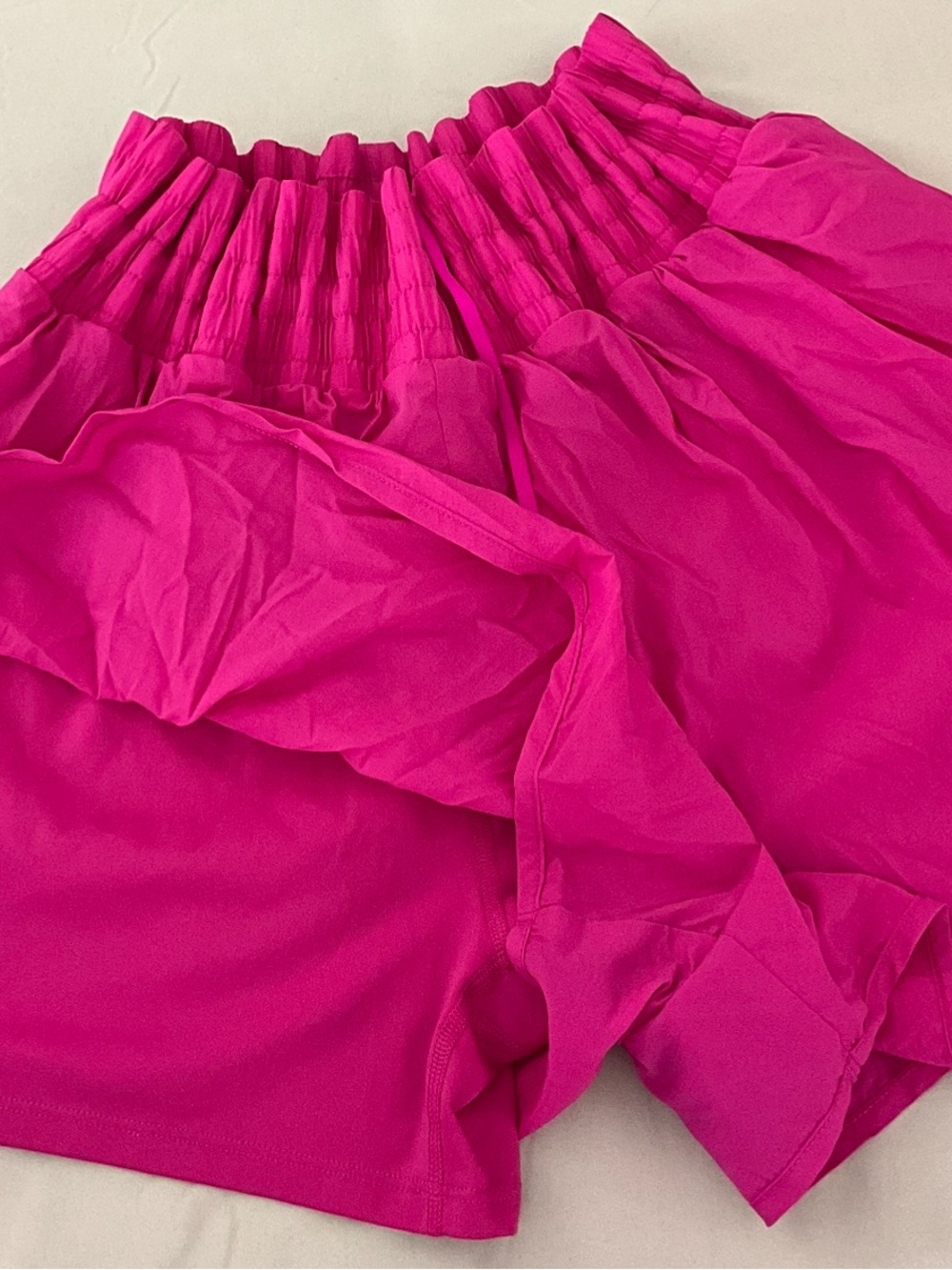 all in motion Hot Pink Elastic-Waist Athletic Shorts - Picture 2 of 2